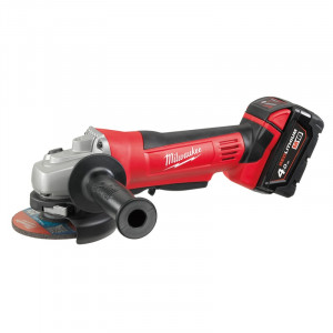 Polizor unghiular Milwaukee HD18 AG115-402C, 115mm, cu acumulator