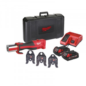 Dispozitiv de presare Milwaukee M18BLHPT-202C 3 bacuri cu profil TH (16/20/32 mm)