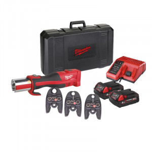 Dispozitiv de presare Milwaukee M18BLHPT-202C 3 falci cu profil U (16/20/25 mm)