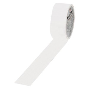 No Name - Banda adeziva de marcare Easy Tape, alb, 75mm, 33m [4024213560102]
