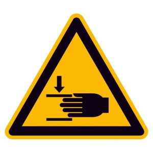 No Name - Indicator de avertizare aluminiu SL 100mm, ranire maini [4044589006820]