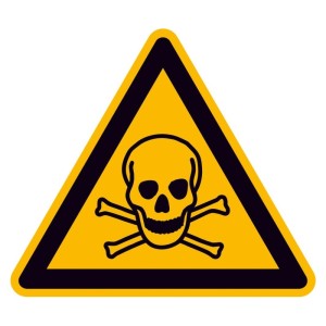 No Name - Indicator de avertizare folie SL 100mm, substante toxice [4044589020888]