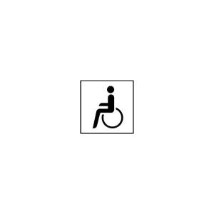 No Name - Indicator persoana cu dizabilitati, 330x600x2mm, folie RA2 [4251783606811]