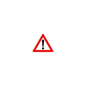 No Name - Indicator triunghi atentie pericol, 900mm, folie RA1 [4251783600925]