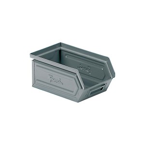 No Name - Organizator otel dimensiune 1, gri RAL7000, 95x160x75mm [8052787280832]
