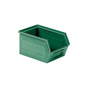 No Name - Organizator otel dimensiune 2, verde RAL6011, 140x230x130mm [8052787280870]