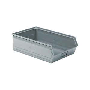 No Name - Organizator otel dimensiune 4A2, gri RAL7000, 300x500x145mm [8052787281068]