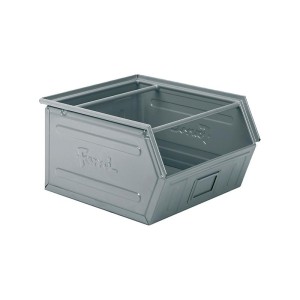 No Name - Organizator otel dimensiune 5P4, gri RAL7000, 450x520x300mm [8055719784934]
