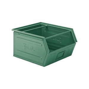 No Name - Organizator otel dimensiune 5P4, verde RAL6011, 450x520x300mm [8055719784996]