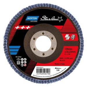 NORTON - Disc lamelar STARLINE, 125mm, P120 [66254492274]