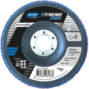 NORTON - Disc lamelar X-TREME PRO, 125mm, P120 [78072723655]
