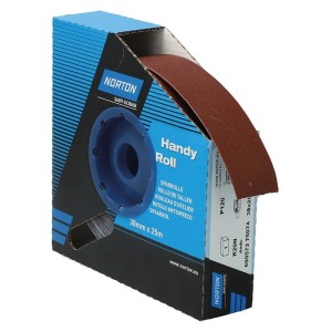 NORTON - Rola abraziva K20N, 38mm, 25m, P120 [69957375074]