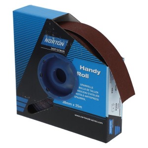 NORTON - Rola abraziva K20N, 38mm, 25m, P80 [69957374796]
