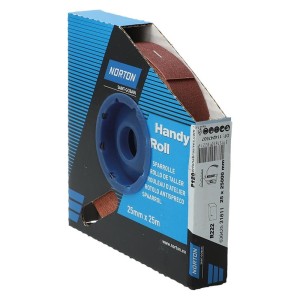 NORTON - Rola abraziva R222, 25mm, 25m, P120 [63642531811]