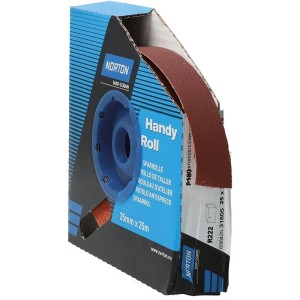 NORTON - Rola abraziva R222, 25mm, 25m, P180 [63642531805]