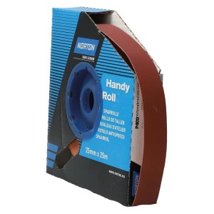 NORTON - Rola abraziva R222, 25mm, 25m, P400 [63642531793]