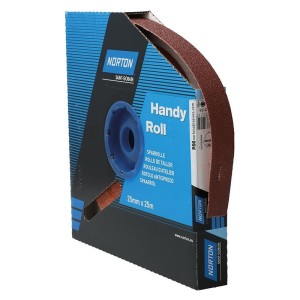 NORTON - Rola abraziva R222, 25mm, 25m, P50 [63642531850]
