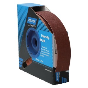 NORTON - Rola abraziva R222, 38mm, 25m, P100 [63642531817]