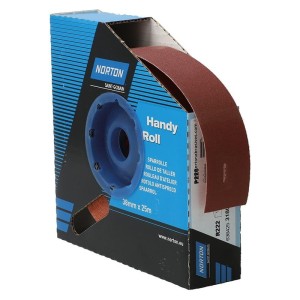 NORTON - Rola abraziva R222, 38mm, 25m, P220 [63642531803]