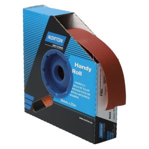 NORTON - Rola abraziva R222, 38mm, 25m, P400 [63642531794]