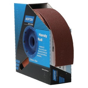 NORTON - Rola abraziva R222, 50mm, 25m, P100 [63642531818]