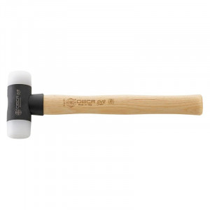 Osca - Ciocan cu cap moale EVOSOFT maner lemn Hickory 40mm Nylon/Otel [PF090HN40]