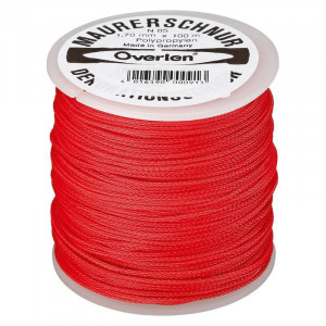 Overmann - Snur de trasare PE 1.7mm x 100m rosu [002301700301000AA]