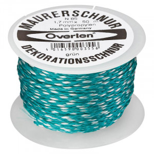 Overmann - Snur de trasare PP 1.7mm x 50m verde [008501700200500AA]