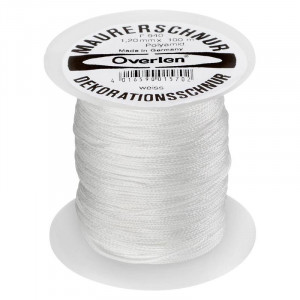 Overmann - Snur din poliamida 1.2mm/100m alb [094001200101000AA]