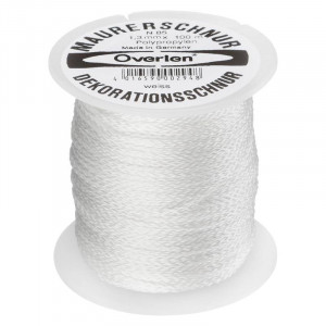 Overmann - Snur PP 1.3mm/100m alb [008501300101000AA]