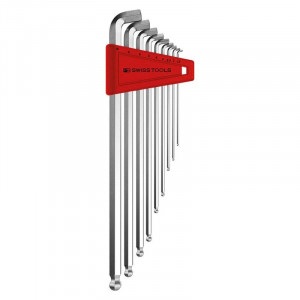 PB Swiss Tools - Set chei imbus 1.5-10mm 100degree cap cu bila, 9 piese [PB2212.LH-10]
