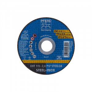 Pferd - Disc de debitatare drept A46PPSF-INOX 115x2.4mm [EHT115-2,4A46PPSF-INOX]