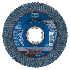 Pferd - Disc lamelar X-Lock Curve Steelox, 115mm, K40 [67689043]