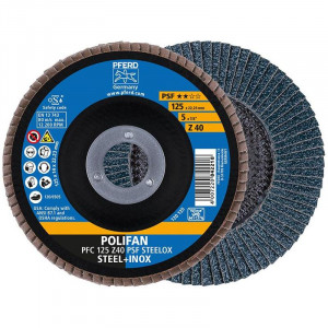 Pferd - Disc lamelar Z 60PSF drept 115mm P60 [67766115]