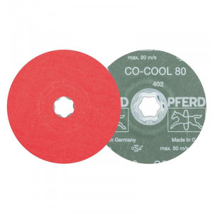 Pferd - Disc polizare din fibra CC-FSCO-COOL 125mm P80 [64193108]