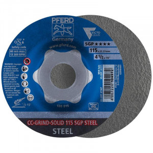 Pferd - Piatra polizor CC-Grind Solid SGP STEEL 125mm [64187126]
