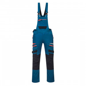 PORTWEST - Pantaloni cu pieptar DX4, albastru, mas. XL [DX441MBR-XL]