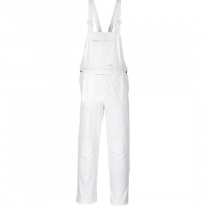 PORTWEST - Salopeta zugrav Bolton, alb, mas. XL [S810WHR-XL]