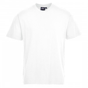 PORTWEST - Tricou Turin Premium, alb, mas. XXL [B195WHR-XXL]