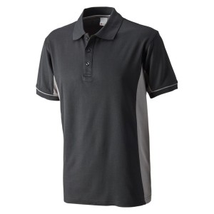 promodoro - Tricou Polo Function Contrast, negru/gri, mas. M [4520-BL-M]