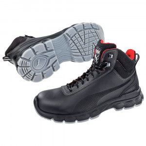 Puma Safety - Ghete Pioneer Mid, S3 ESD SRC, negru, mas. 40 [4051428063005]