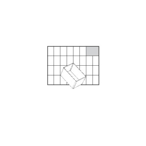 Raaco - Cutie A8-1 pentru organizator, 47x79x55mm [105590]