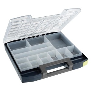 Raaco - Organizator plastic Boxxser 55, 6x6-14, albastru [138345]