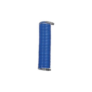 Riegler - Furtun aer comprimat spiralat, albastru, AG G1/4
