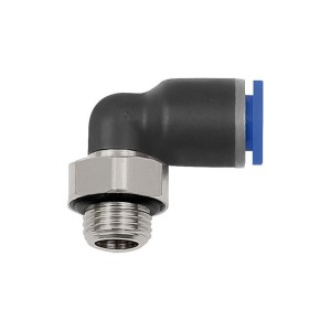 RIEGLER - Racord rapid in L aer comprimat G 1/4