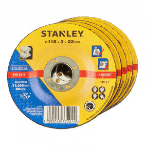 STANLEY - Disc abraziv cu degajare pentru taiere metale 125x22.23x3.2mm [STA32025-QZ]
