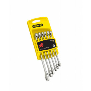 STANLEY - Set 6 chei combinate 10, 11, 12 ,13, 14, 15 mm [4-94-646]