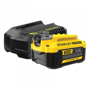 Set acumulator si incarcator Stanley SFMCB14M1
