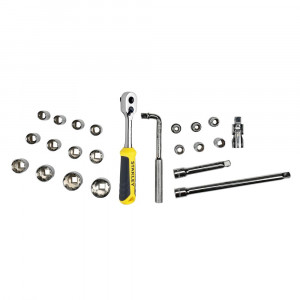 STANLEY - Set de 23 tubulare de 1/2