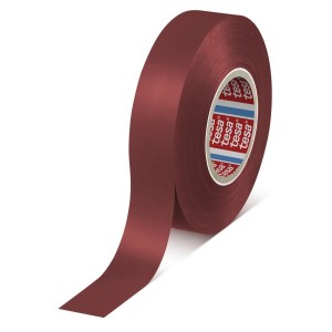 tesa - Banda electroizolatoare, rosu, 19mm, 20m [53947R(20X19), 53948R(20X19),53988R(20X19)]